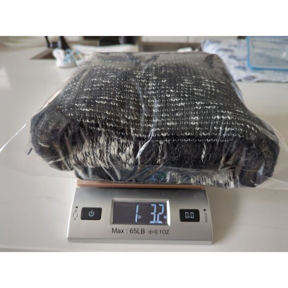 UNIFORM CODE black white Men's long sleeve Abstract Vintage 1990s‎ Cardigan XL - Picture 15 of 15